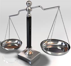 Hanging Balance Scales Image